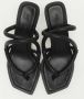 Jimmy Choo Pre-owned Leather sandals Black Dames - Thumbnail 2