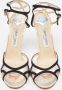 Jimmy Choo Pre-owned Leather sandals Black Dames - Thumbnail 3