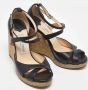 Jimmy Choo Pre-owned Leather sandals Black Dames - Thumbnail 3