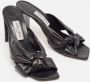 Jimmy Choo Pre-owned Leather sandals Black Dames - Thumbnail 2