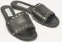 Jimmy Choo Pre-owned Leather sandals Black Dames - Thumbnail 2