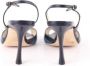 Jimmy Choo Pre-owned Leather sandals Black Dames - Thumbnail 2