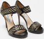 Jimmy Choo Pre-owned Leather sandals Black Dames - Thumbnail 2