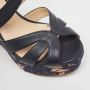 Jimmy Choo Pre-owned Leather sandals Blue Dames - Thumbnail 8