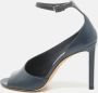 Jimmy Choo Pre-owned Leather sandals Blue Dames - Thumbnail 2