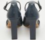 Jimmy Choo Pre-owned Leather sandals Blue Dames - Thumbnail 5