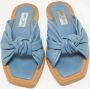 Jimmy Choo Pre-owned Leather sandals Blue Dames - Thumbnail 3