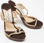 Jimmy Choo Pre-owned Leather sandals Brown Dames - Thumbnail 4