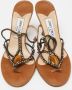 Jimmy Choo Pre-owned Leather sandals Brown Dames - Thumbnail 3