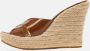 Jimmy Choo Pre-owned Leather sandals Brown Dames - Thumbnail 2