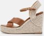 Jimmy Choo Pre-owned Leather sandals Brown Dames - Thumbnail 2