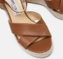 Jimmy Choo Pre-owned Leather sandals Brown Dames - Thumbnail 7