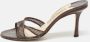 Jimmy Choo Pre-owned Leather sandals Brown Dames - Thumbnail 2