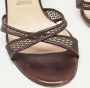 Jimmy Choo Pre-owned Leather sandals Brown Dames - Thumbnail 8