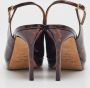 Jimmy Choo Pre-owned Leather sandals Brown Dames - Thumbnail 5