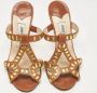 Jimmy Choo Pre-owned Leather sandals Brown Dames - Thumbnail 2