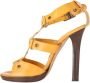 Jimmy Choo Pre-owned Leather sandals Brown Dames - Thumbnail 4