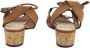 Jimmy Choo Pre-owned Leather sandals Brown Dames - Thumbnail 4