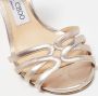 Jimmy Choo Pre-owned Leather sandals Gray Dames - Thumbnail 7