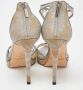 Jimmy Choo Pre-owned Leather sandals Gray Dames - Thumbnail 5