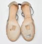 Jimmy Choo Pre-owned Leather sandals Gray Dames - Thumbnail 6