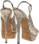 Jimmy Choo Pre-owned Leather sandals Gray Dames - Thumbnail 4