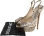 Jimmy Choo Pre-owned Leather sandals Gray Dames - Thumbnail 7