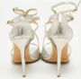 Jimmy Choo Pre-owned Leather sandals Gray Dames - Thumbnail 5