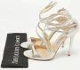 Jimmy Choo Pre-owned Leather sandals Gray Dames - Thumbnail 9