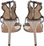 Jimmy Choo Pre-owned Leather sandals Gray Dames - Thumbnail 4