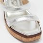 Jimmy Choo Pre-owned Leather sandals Gray Dames - Thumbnail 7