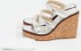 Jimmy Choo Pre-owned Leather sandals Gray Dames - Thumbnail 9