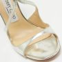 Jimmy Choo Pre-owned Leather sandals Gray Dames - Thumbnail 8