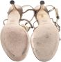 Jimmy Choo Pre-owned Leather sandals Gray Dames - Thumbnail 5