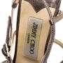 Jimmy Choo Pre-owned Leather sandals Gray Dames - Thumbnail 6