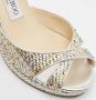 Jimmy Choo Pre-owned Leather sandals Gray Dames - Thumbnail 7