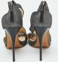 Jimmy Choo Pre-owned Leather sandals Gray Dames - Thumbnail 4