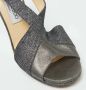 Jimmy Choo Pre-owned Leather sandals Gray Dames - Thumbnail 6