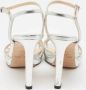 Jimmy Choo Pre-owned Leather sandals Gray Dames - Thumbnail 5