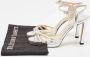 Jimmy Choo Pre-owned Leather sandals Gray Dames - Thumbnail 9