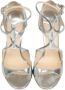 Jimmy Choo Pre-owned Leather sandals Gray Dames - Thumbnail 2