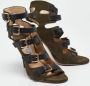 Jimmy Choo Pre-owned Leather sandals Green Dames - Thumbnail 4