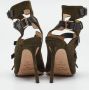 Jimmy Choo Pre-owned Leather sandals Green Dames - Thumbnail 5