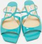 Jimmy Choo Pre-owned Leather sandals Green Dames - Thumbnail 3