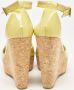 Jimmy Choo Pre-owned Leather sandals Green Dames - Thumbnail 5