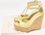 Jimmy Choo Pre-owned Leather sandals Green Dames - Thumbnail 9