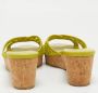 Jimmy Choo Pre-owned Leather sandals Green Dames - Thumbnail 5