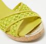 Jimmy Choo Pre-owned Leather sandals Green Dames - Thumbnail 7