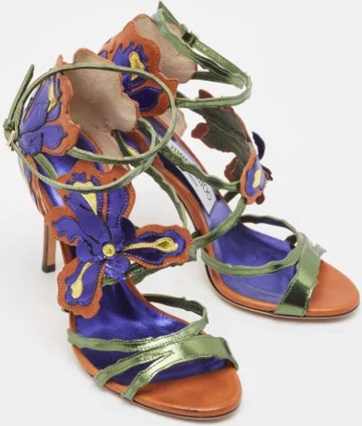 Jimmy Choo Pre-owned Leather sandals Multicolor Dames