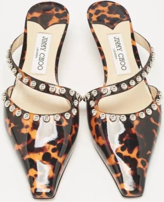 Jimmy Choo Pre-owned Leather sandals Multicolor Dames